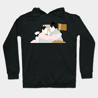 Mr Queen Sticker Hoodie